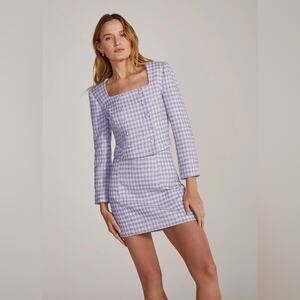 Favorite Daughter Purple Mini Skirt